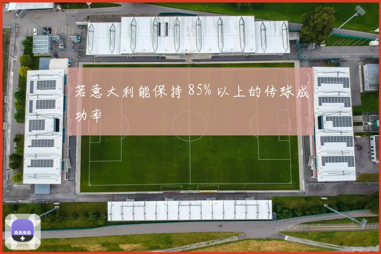 开云Kaiyun综合app网站登录 - 若意大利能保持 85% 以上的传球成功率